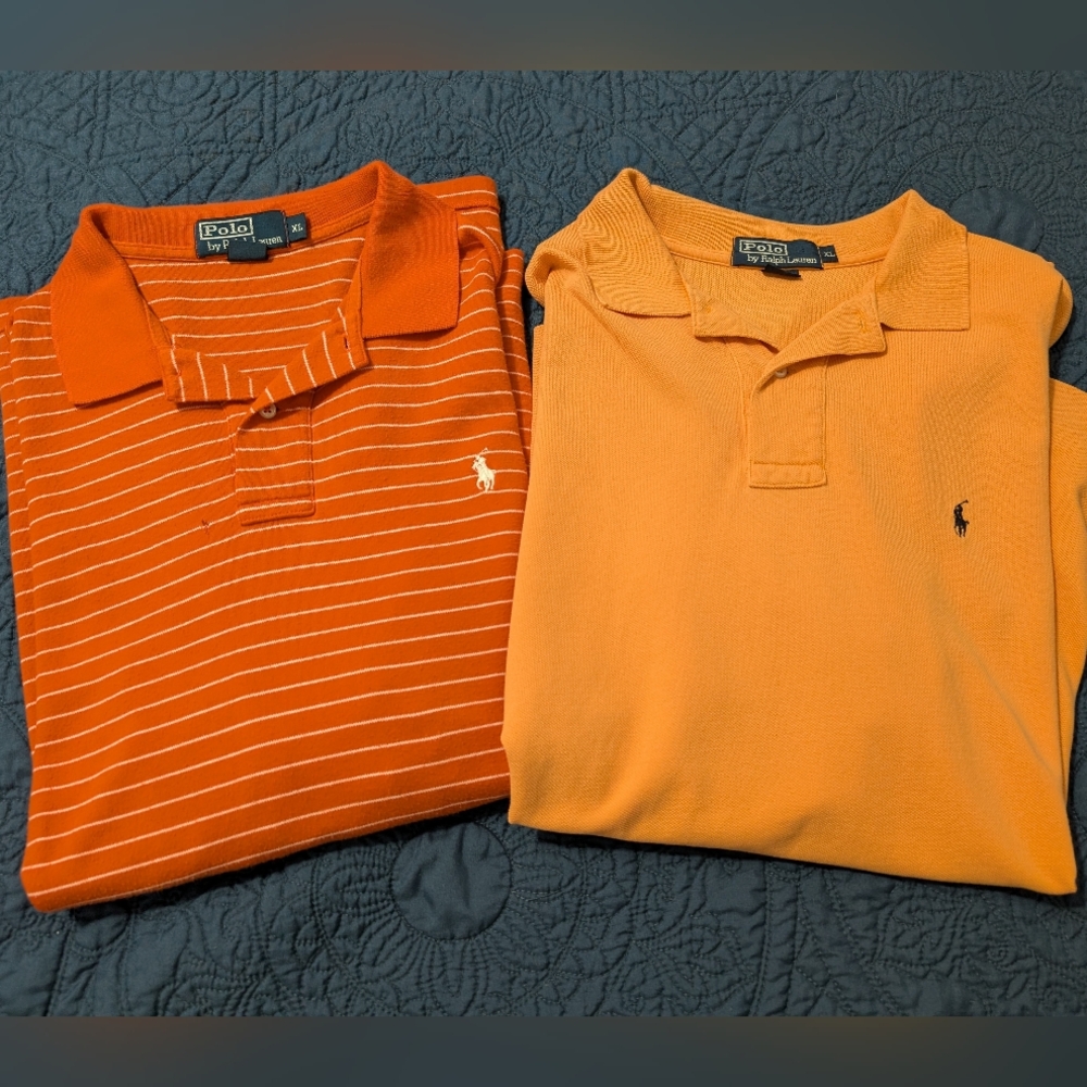 Ralph Lauren Polo Shirts (XL)